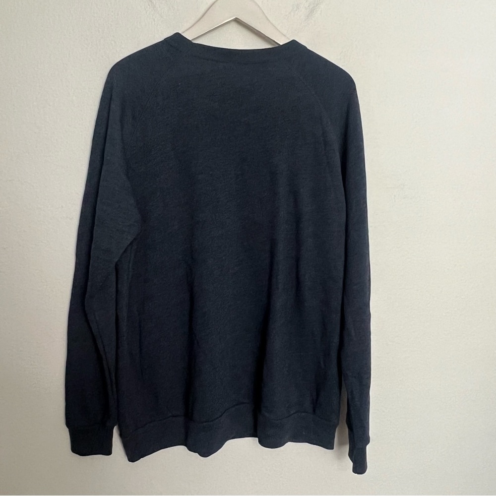 NWT Alernative Apparel Atlantis Blue Crew Neck Pullover Sweater Size Large - Picture 6 of 6